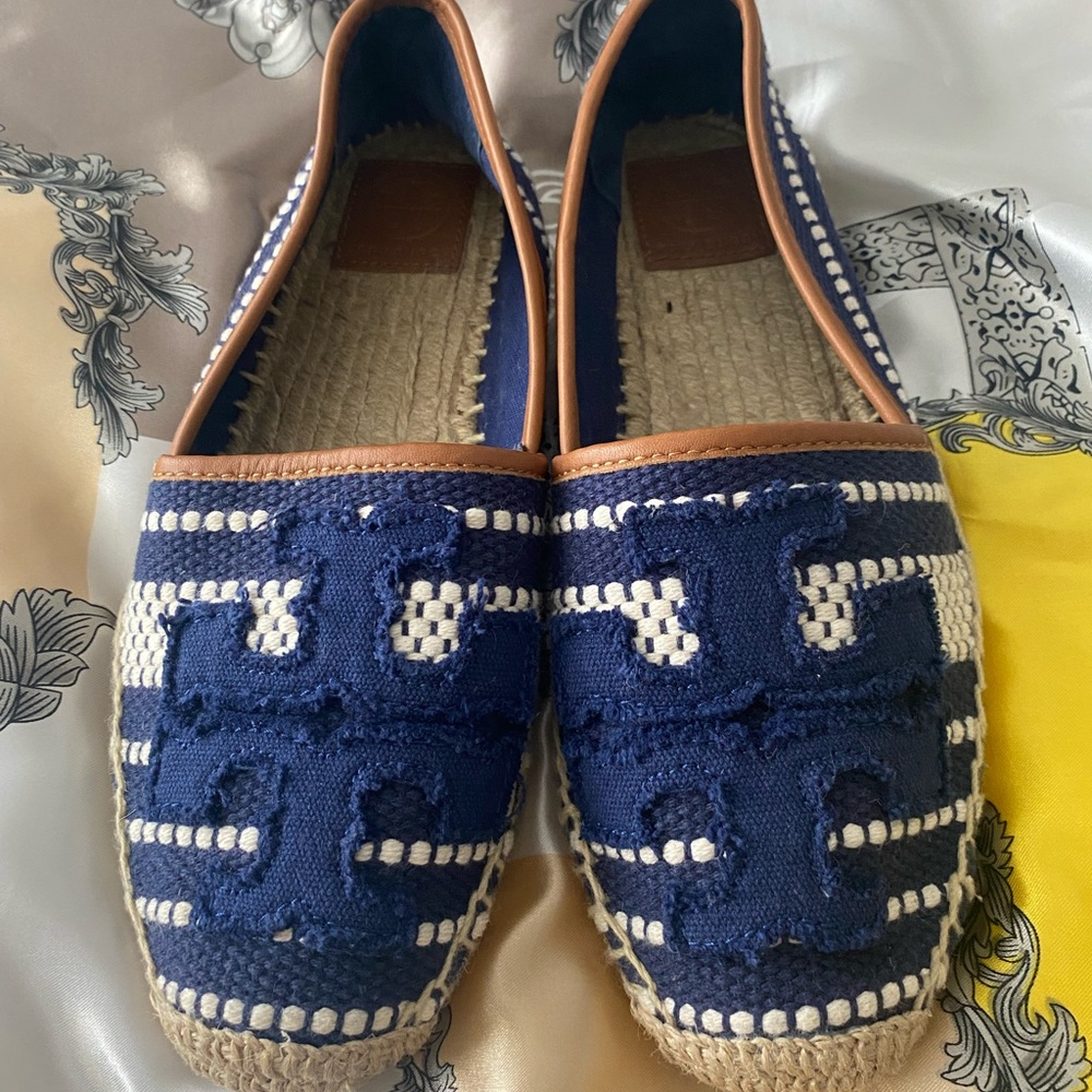 New Tory Burch Shaw Espadrilles 7.5